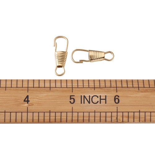 100pcs Lanyard Spring Hooks Antique Bronze Iron Snap Clip Fastener Hook 25x9mm - Picture 23 of 33