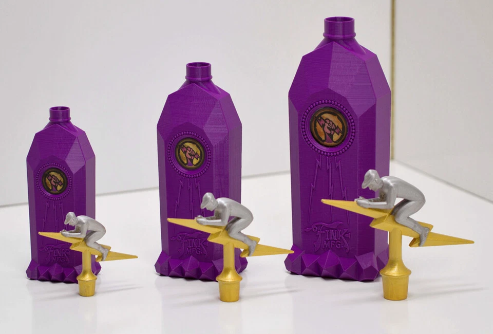 Bioshock Infinite Shock Jockey Vigor Bottle (unofficial) - Image 2 of 4