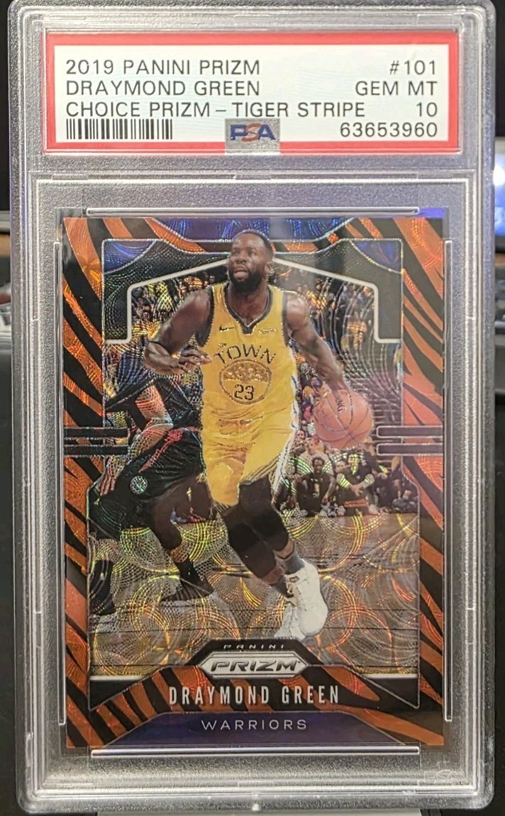 2019-20 Panini Prizm - Draymond Green #101 Choice Tiger Stripes Prizm