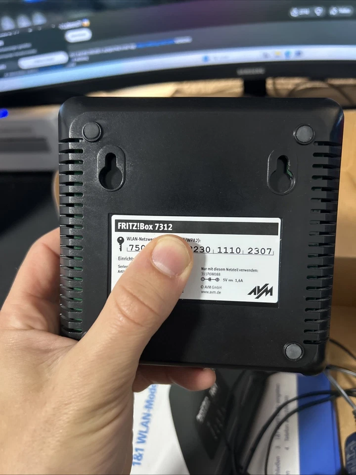 AVM FRITZBox 7312 300 Mbps 1-Port 100 Mbps Verkabelt Router (20002544) - Bild 4 von 4