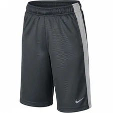 Nike Boys Mesh Training Shorts in Anthracite, Size X-Small, 810452-060