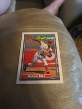 1992 Topps Baseball #504 Aaron Sele Rookie Card RC Red Sox