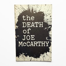 Vintage 1961 The Death Of Joe McCarthy F. X. Ranuzzi Poor Richard's Book Shop