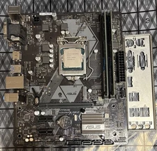 Asus Prime H310M-A R2.0 Motherboard, 4GB DDR4 RAM, Intel G5420 CPU, COMBO