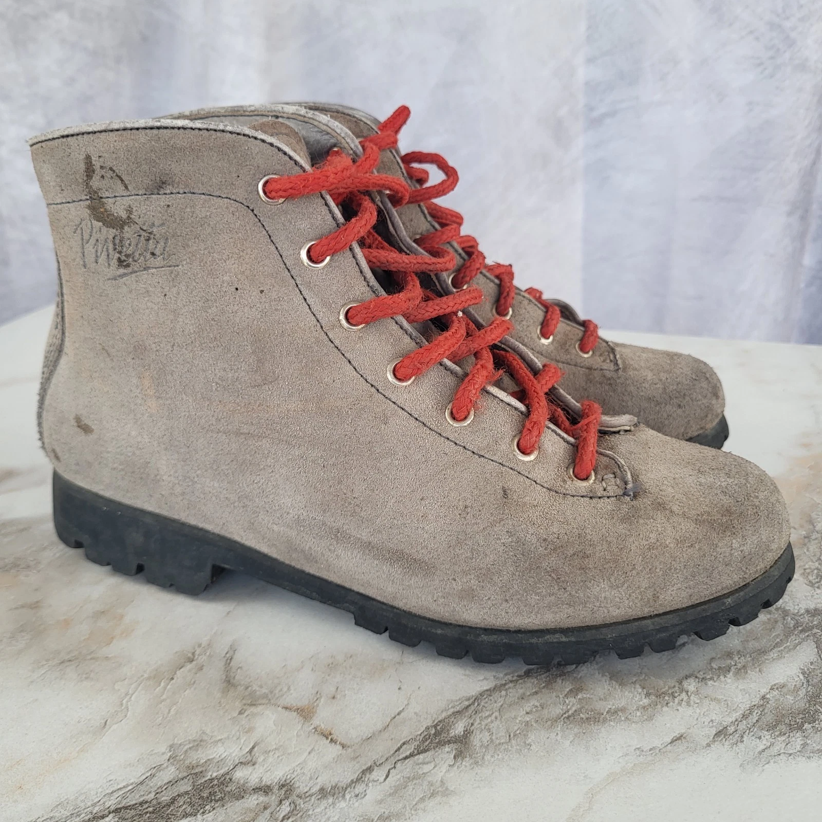 Pivetta x DMC Suede Hiking Boots Brown Men's Size 7 Gray