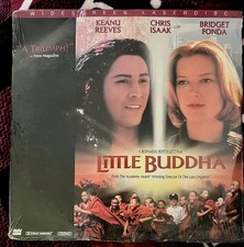 Sealed Little Buddha 1993 Laserdisc Widescreen Keanu Reeves