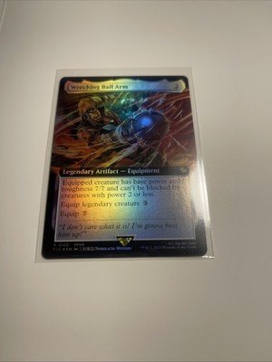 Wrecking Ball Arm (Extended Art) Commander: Final Fantasy Foil