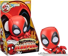 Marvel Motormouth Deadpool 5" Talking lights Sound Effects Electronic Toy