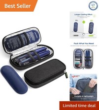 TSA Approved Insulin Travel Case with Enhanced Cooling for Diabetic Supplies