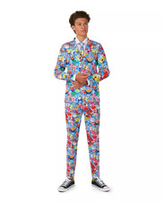 Boys Opposuits Spongebob Squarepants Suit - Size 16 Y