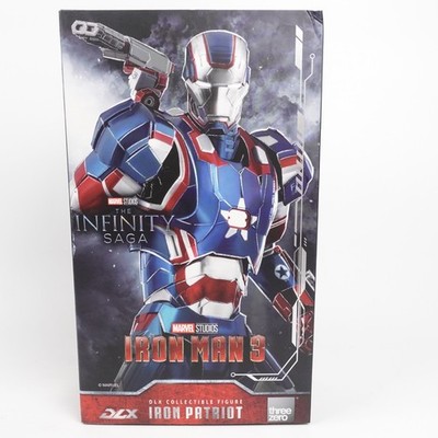 ron Patriot Iron Man 3 ThreeZero DLX Marvel Figure 1:12