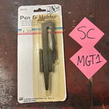 Custom Accessories 91115 Pen & Holder 