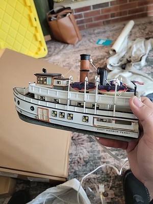 Department 56 Christmas in the City East Harbor Ferry Limited Edition Ceramic