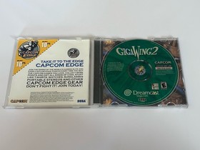GigaWing 2 (Sega Dreamcast, 2001) Complete CIB - Tested - Authentic