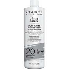 Clairol Professional Soy 4 Plex Pure White Creme Developer, 16 Fl Oz