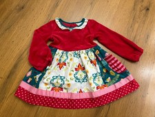Matilda Jane Size 2 Dress Holiday Vibes Side Pocket Wear Alone Or With Pants