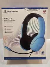 PDP AIRLITE Wired Gaming Headset, Sony PS5/PS4/PC, Noise-canceling Blue NEW