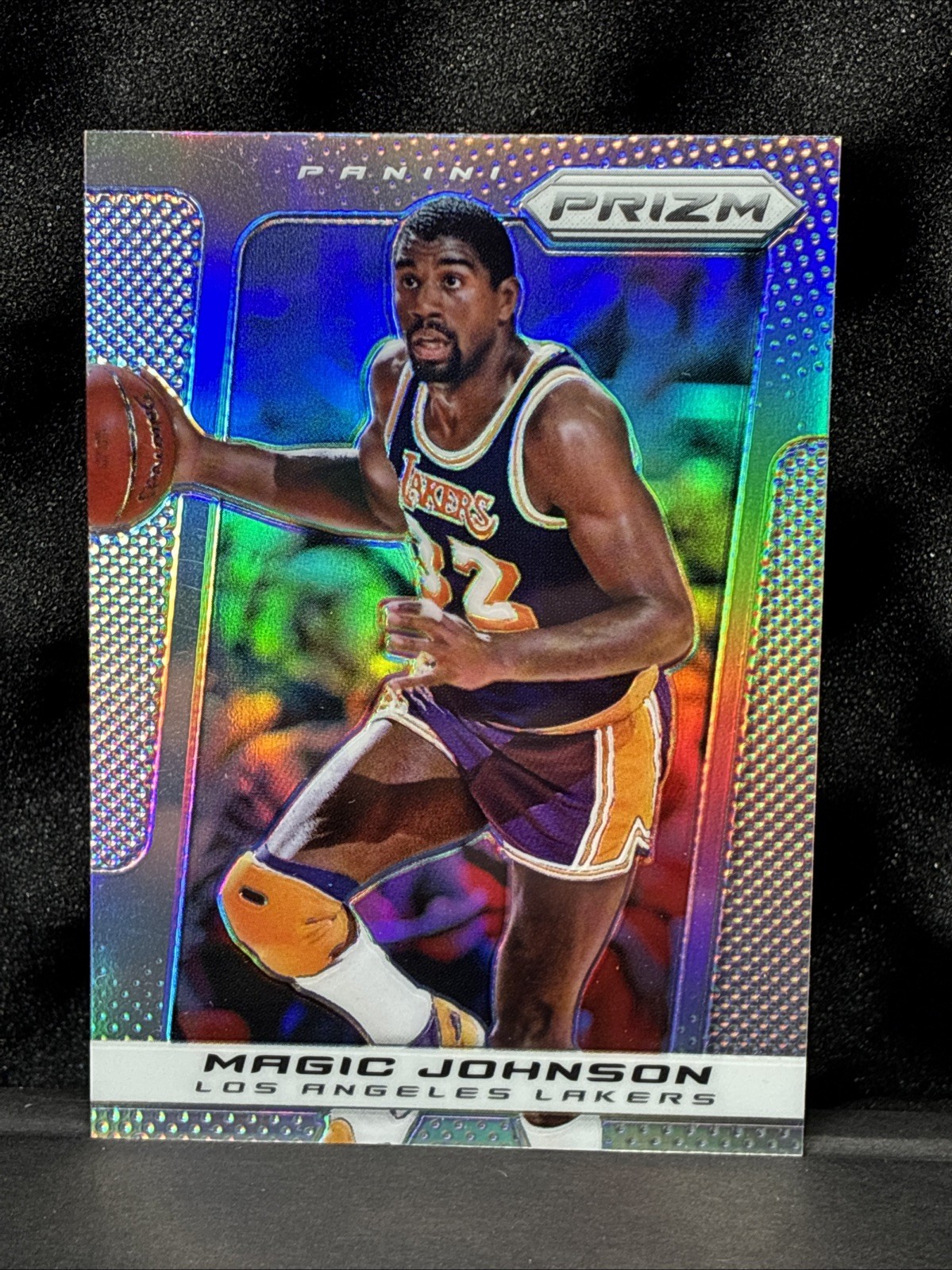 2013-14 Panini Prizm - Magic Johnson #242 Silver Prizm