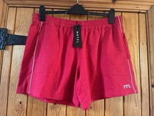Red Motel Comfy Shorts With Pockets
