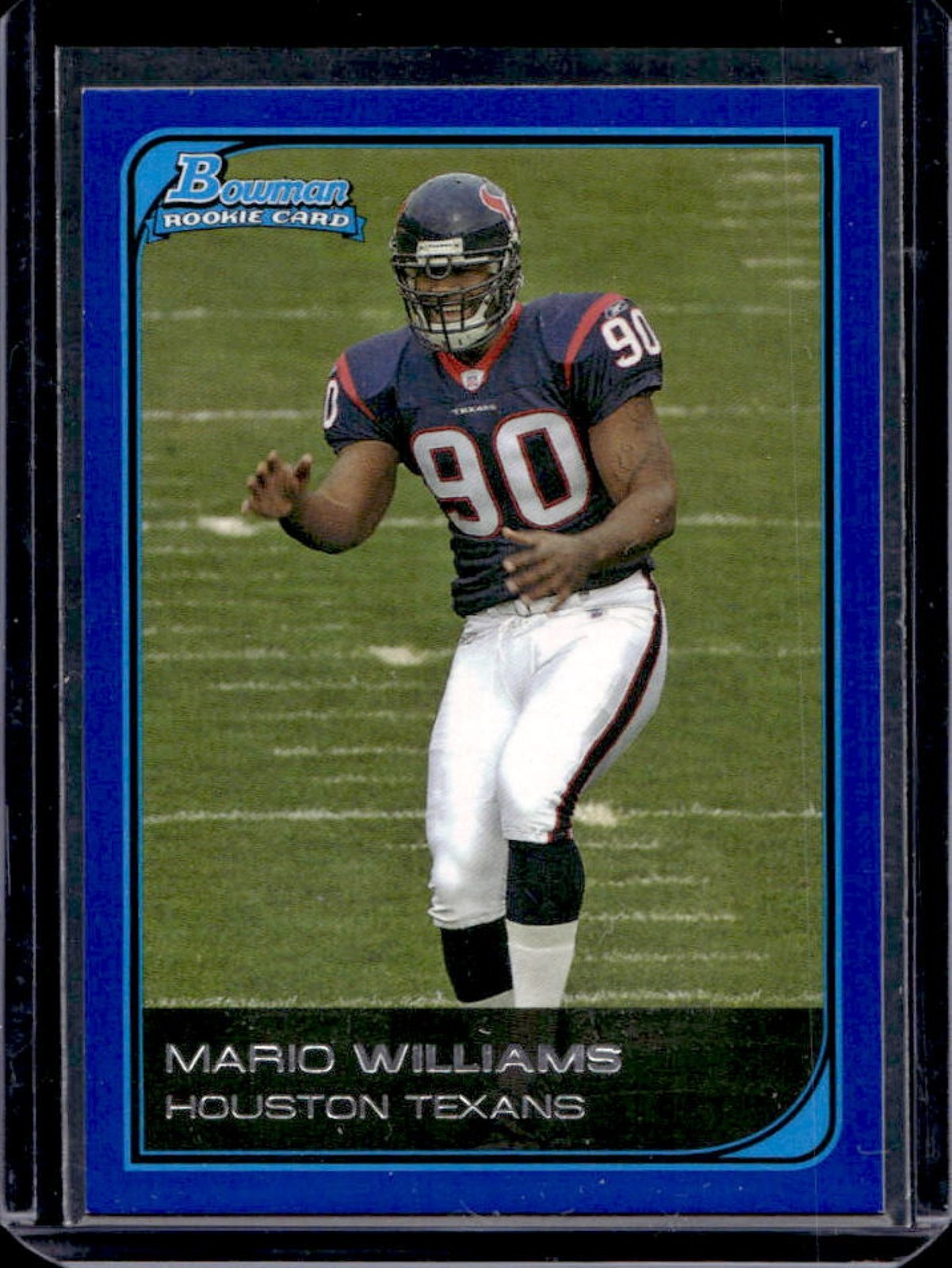 Mario Williams Bowman #118 Blue