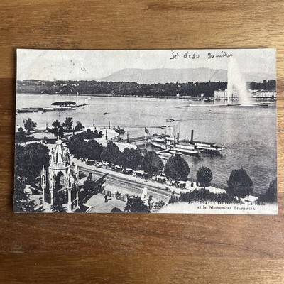 AK Cpa - Genf - La Rade Et Monument Braunschweig / A127
