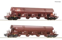 Spur H0 Roco 77036 - 2-Tlg. Set: Schwenkdachwagen, Db Neu In Ovp
