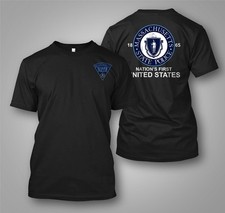 NEW MASSACHUSETTS STATE POLICE - Custom front and back tee