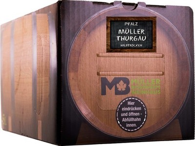 Bag in Box Wein Müller Thurgau Weißwein halbtrocken 5 L
