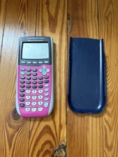Texas Instruments TI-84 Plus C Silver Edition Graphing Calculator - Pink