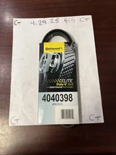 Continental Elite 4040398 Serpentine Belt 4 Rib 39.8 In