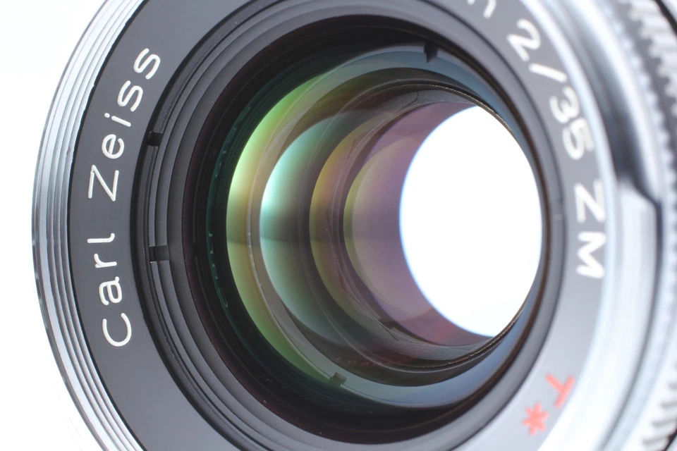 [TOP MINT w/Hood] Carl Zeiss Biogon 35mm f/2 ZM T* Silver Lens Leica M JAPAN - Image 3 of 4