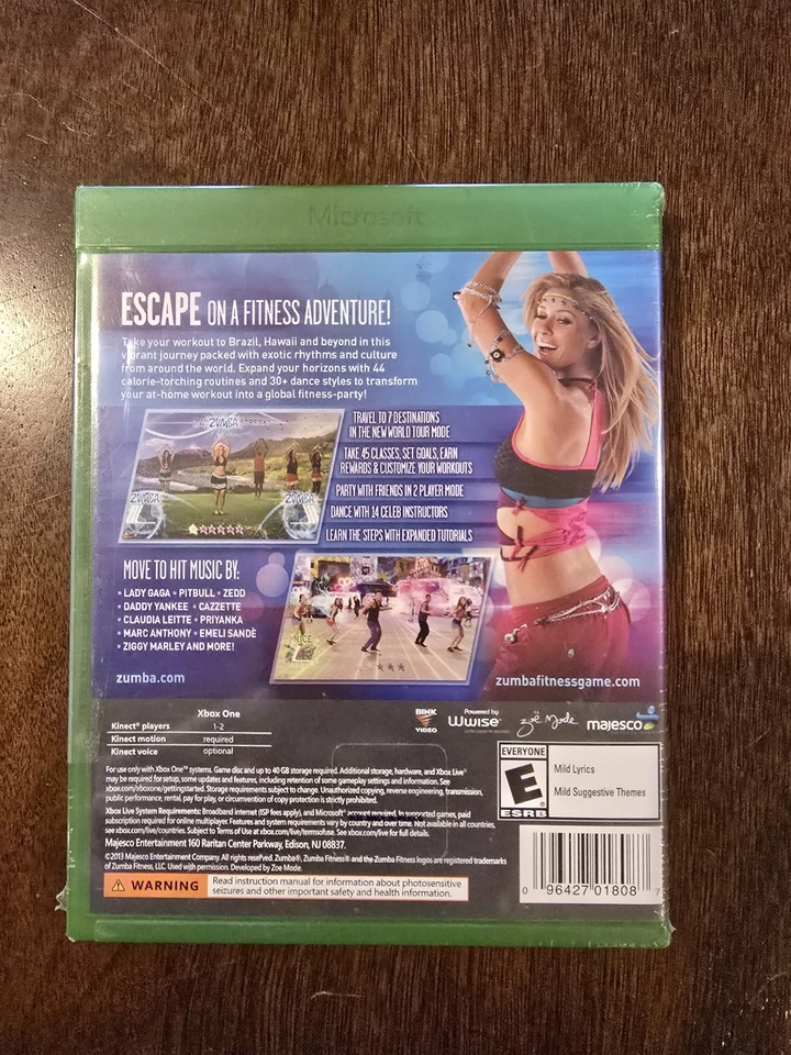 Zumba Fitness World Party  XBOX ONE ***Free shipping*** - Image 2 of 2