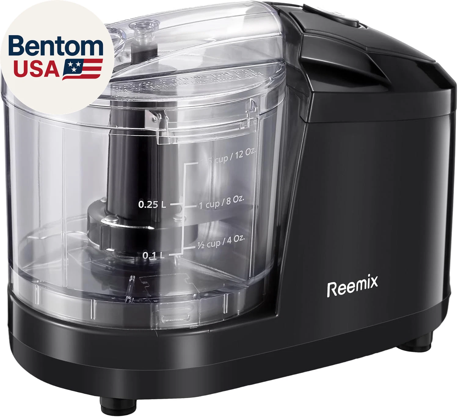 1.5-Cup One-Touch Electric Food Chopper, 100W Mini Food Processor Meat Grinder,