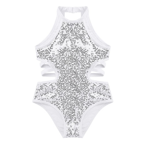 Kid Girls Unitard Ballerina Bodysuit Class Rompers Gym Leotard Ballet Outfits - Picture 22 of 81