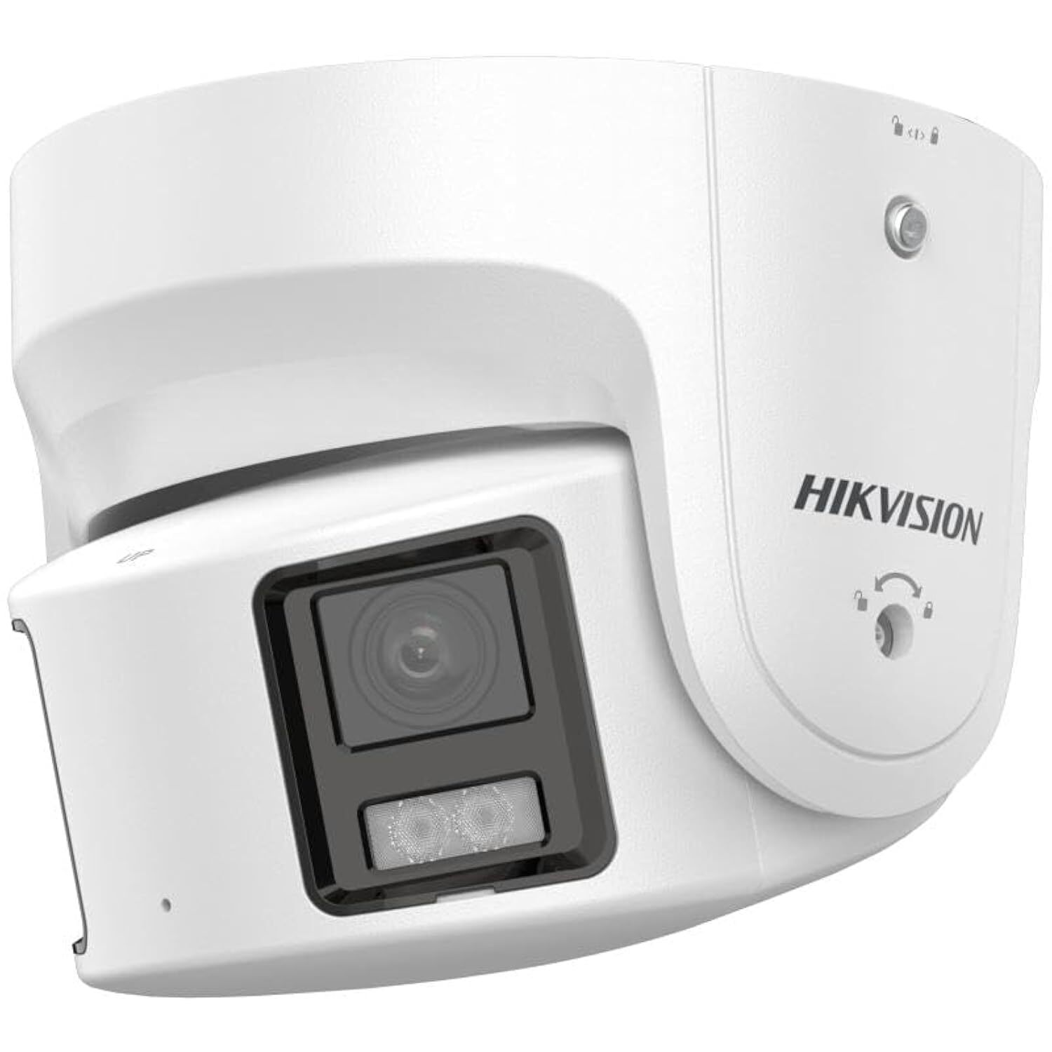 DS-2CD2387G2P-LSU/SL ColorVu 8MP Panoramic Turret IP Camera, 4mm Fixed Lens