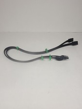 50cm 2 black SATA3.0 III High Speed 6.0 Gbps Data Cable 2X