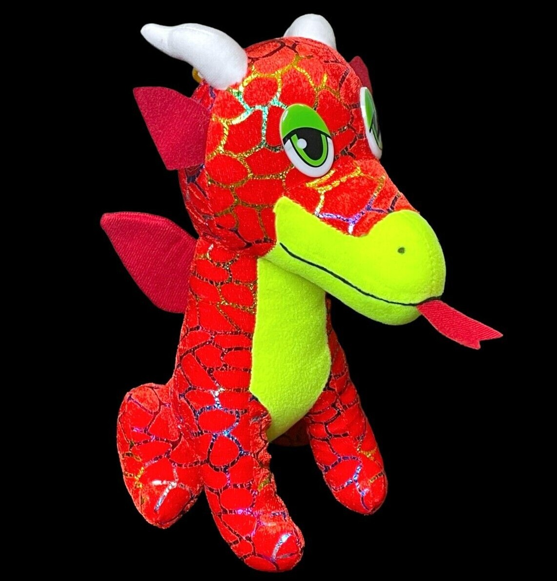 RARE Vintage Classic Toy Co Red Winged Dragon 11