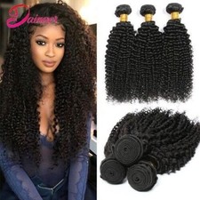 Kinky Curly Bundles Human Hair Weave Bundles 8-30Inch Remy Hair Extensions