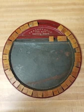 Vintage Mid Century Double Sided Unbreakable Steel Slate Spelling Board