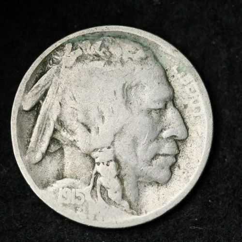 1915-S Buffalo Nickel G / VG FREE SHIPPING