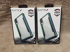Lot of 2: Raptic Shield Cell Phone Case For Galaxy A50 Clear