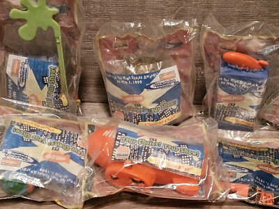 1999 Burger King Nickelodeon Blimp Kids Choice Awards Toys Set Of
