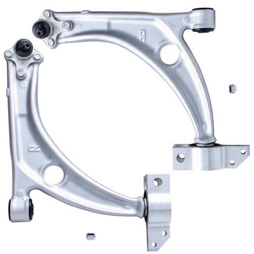Front Lower Control Arm + Sway Bar Outer Tie Rod for 2006-2010 Volkswagen Passat - Picture 3 of 7