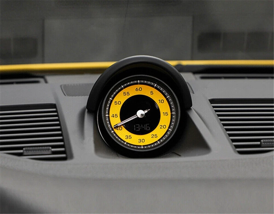 Superposición de instrumentos cronómetro esfera calibre caras para Porsche 911 992 2019-2021 Foto 4 de 4