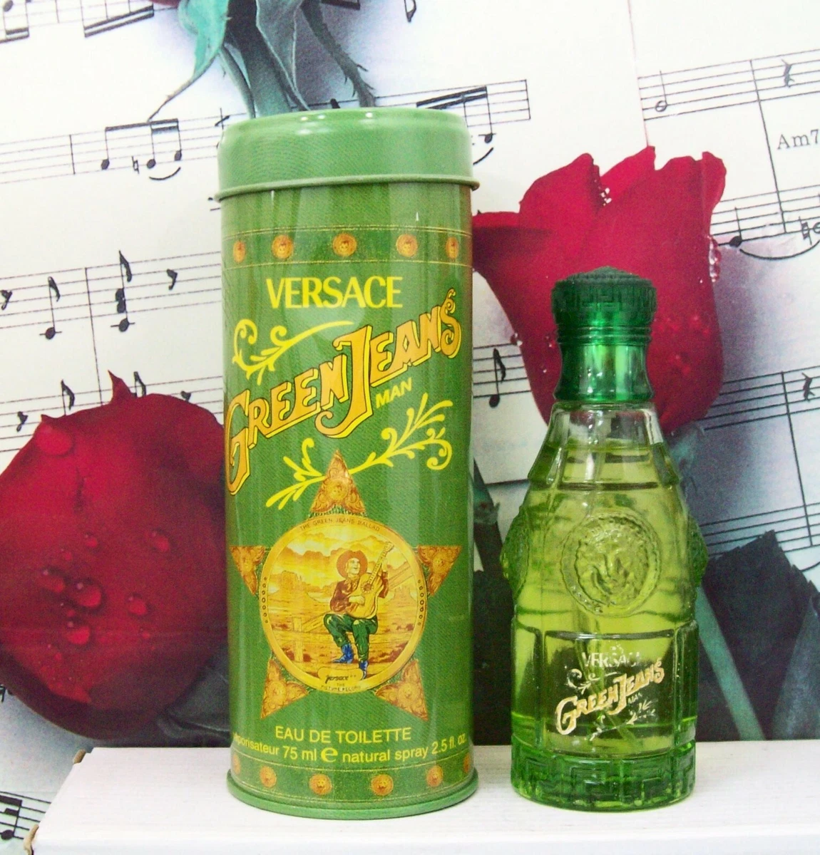 Versace Spray Green Jeans for Men for sale | eBay