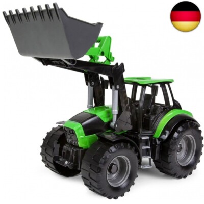 Lena 4613 x Worxx Traktor Modell Deutz-Fahr Agrotron 7250 TTV mit Frontlader,