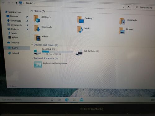 HP CompaQ CQ61 AMD SEMPRON 2.10GHZ WIN10 HOME 4GB RAM 160GB HDD FREE SHIP - Picture 9 of 11