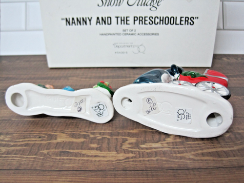 Department 56 The Original Snow Village Nanny and the Preschoolers 54305 - Picture 7 of 7
