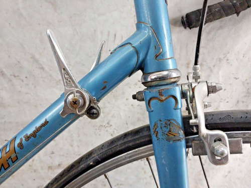 1978 Raleigh Super Grand Prix Touring Road Bike 60cm Large Steel Blue Ships USA! - Picture 7 of 19