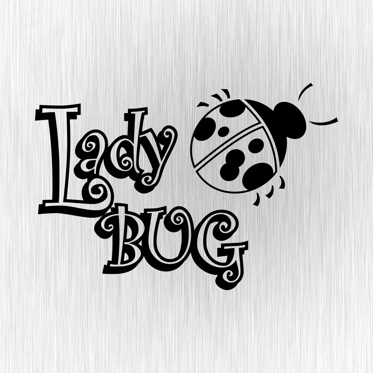 Vinyl Decal | WELCOME BIENVENIDAS | LADYBUG | SPANISH | SUMMER | SPRING